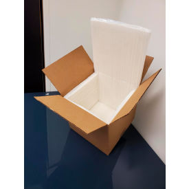 Nature Pack Two Piece Biocooler® Fit's Box 18""L x 18""W x 18""H White
